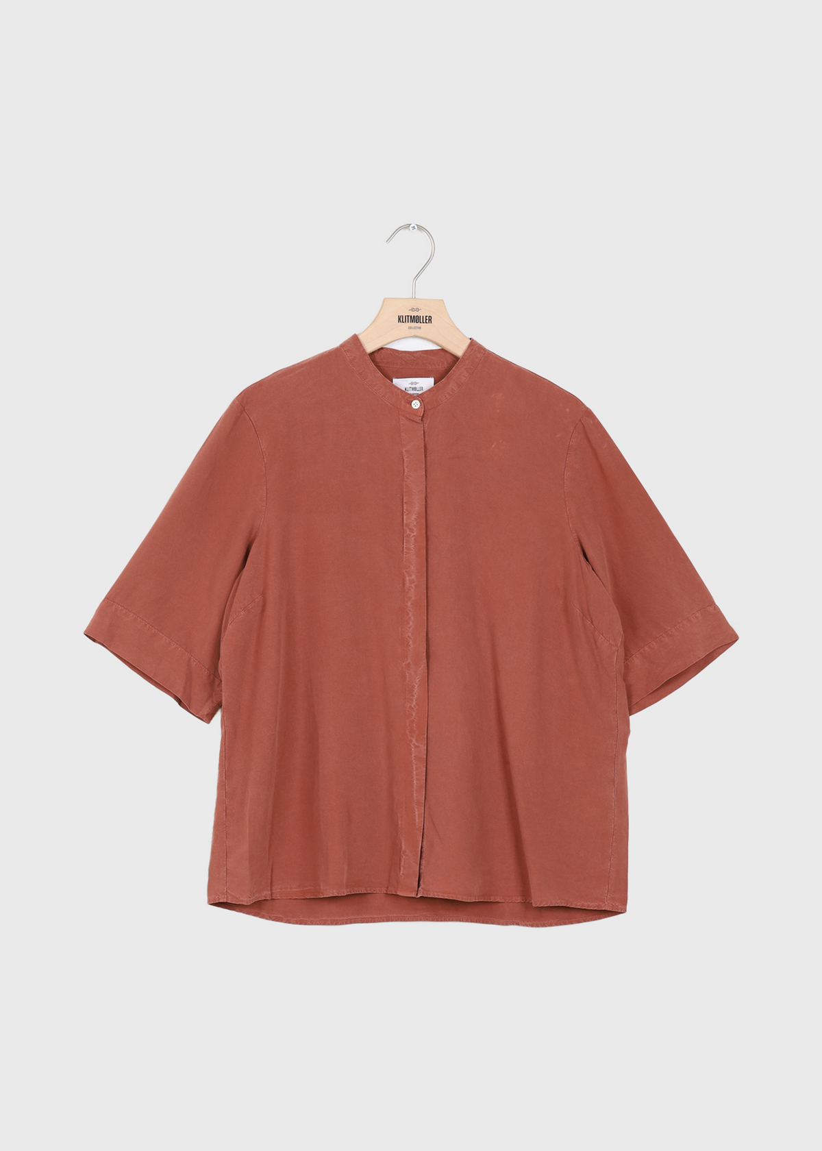 Re-Mix Solrun shirt - Burnt Sienna