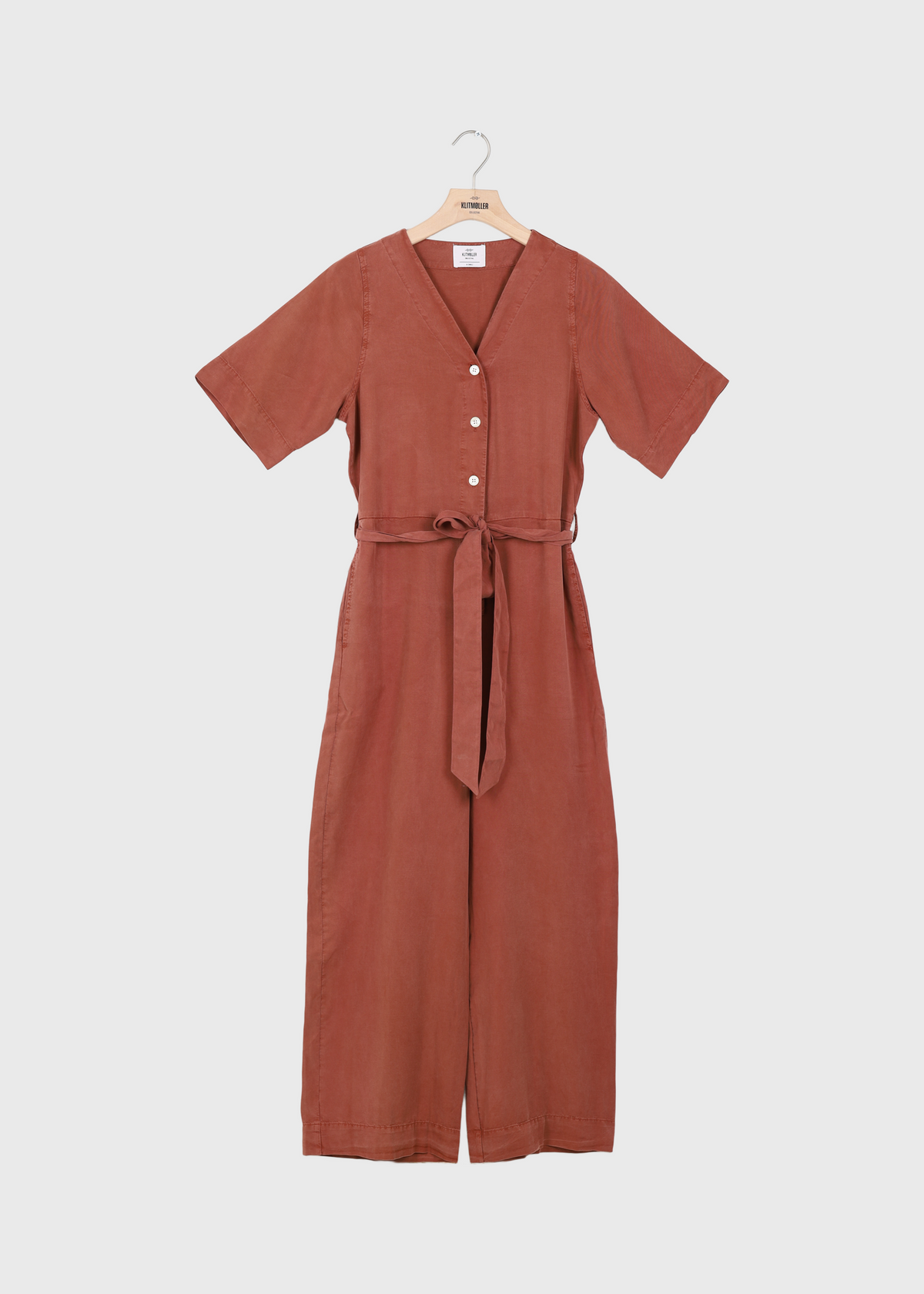 Re-Mix Marna jumpsuit - Burnt Sienna