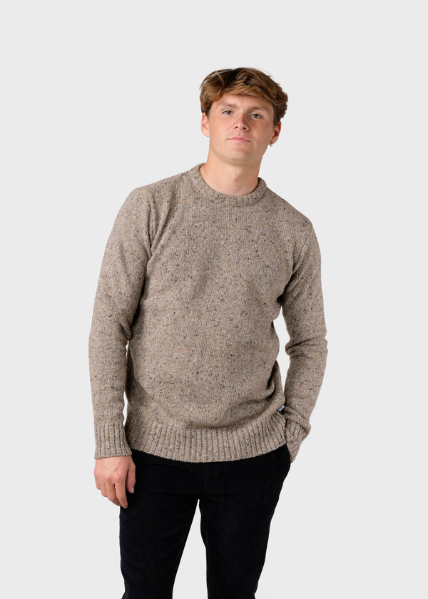 Klitmøller Collective ApS Aage knit Knitted sweaters Sand