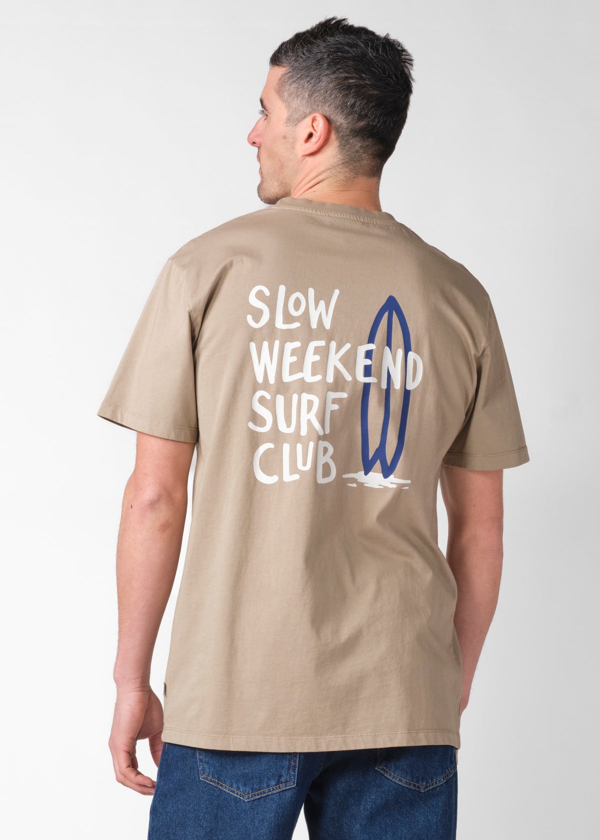 Klitmøller Collective ApS Adi tee OCS T-Shirts Cashew