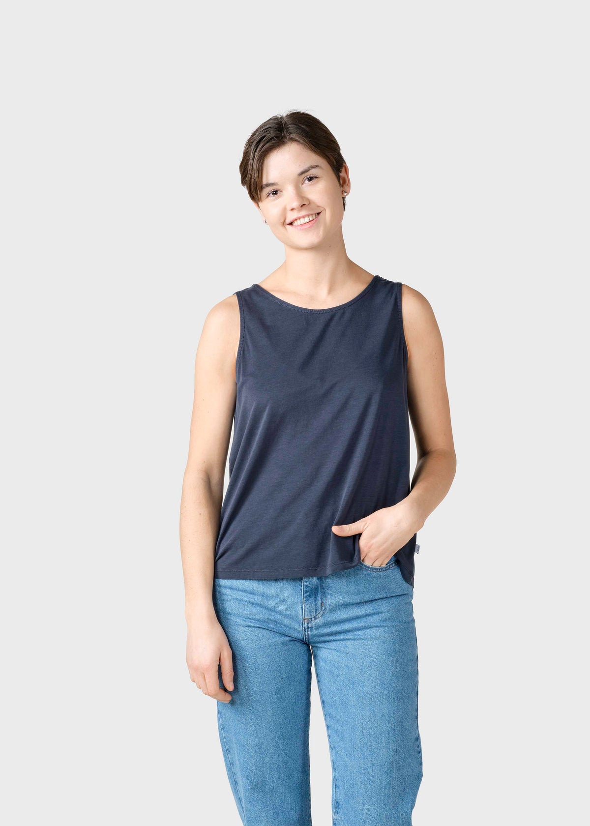 Klitmøller Collective ApS Aliya top OCS T-Shirts Navy