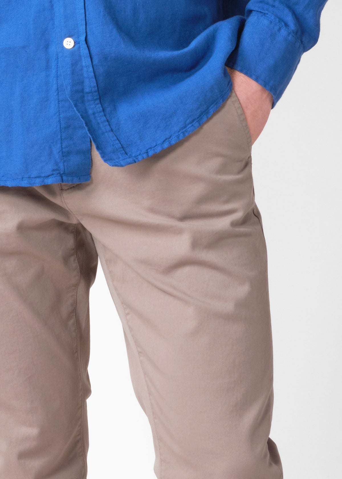 Klitmøller Collective ApS Allan twill pants GOTS Pants Cashew