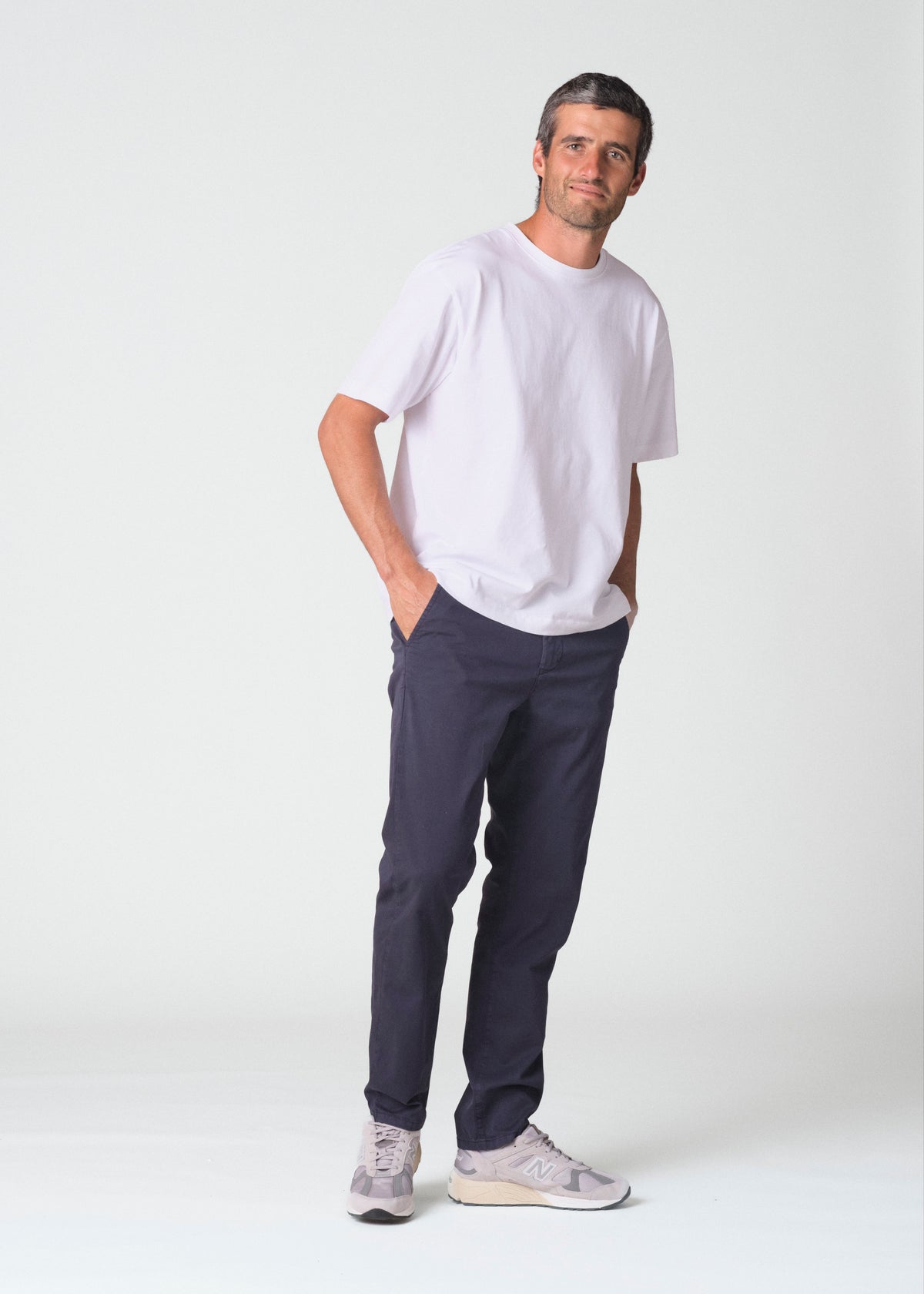 Klitmøller Collective ApS Allan twill pants GOTS Pants Navy