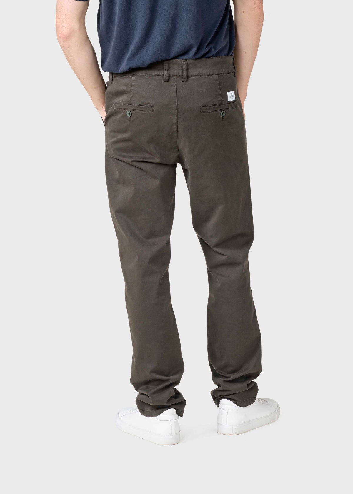 Klitmøller Collective ApS Allan twill pants GOTS Pants Olive
