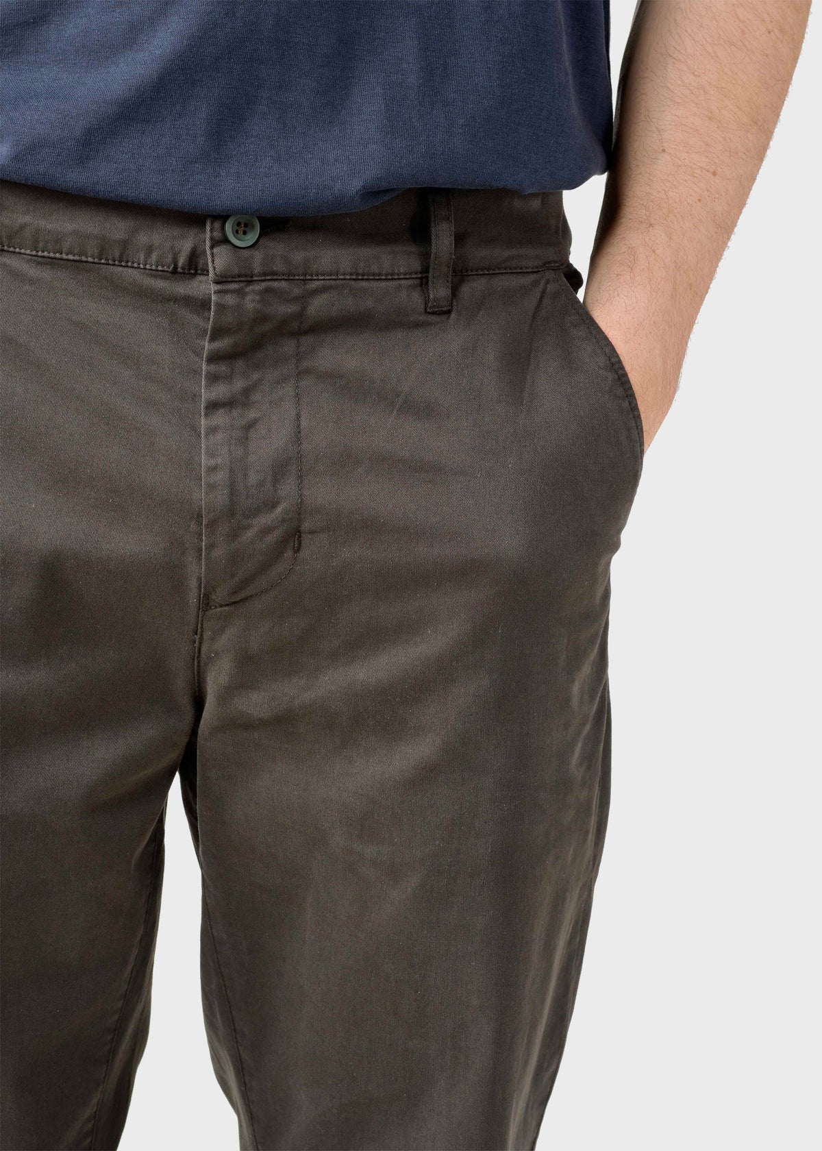 Klitmøller Collective ApS Allan twill pants GOTS Pants Olive