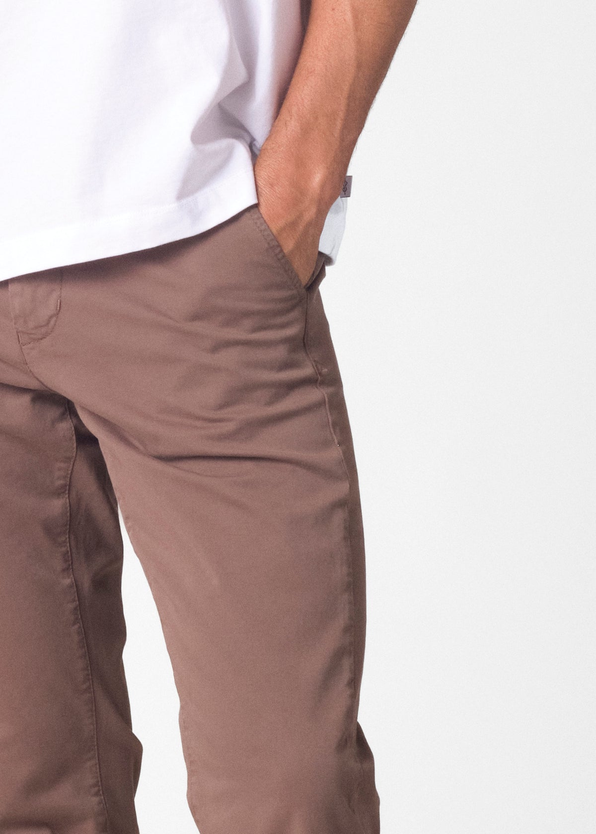 Klitmøller Collective ApS Allan twill pants GOTS Pants Taupe