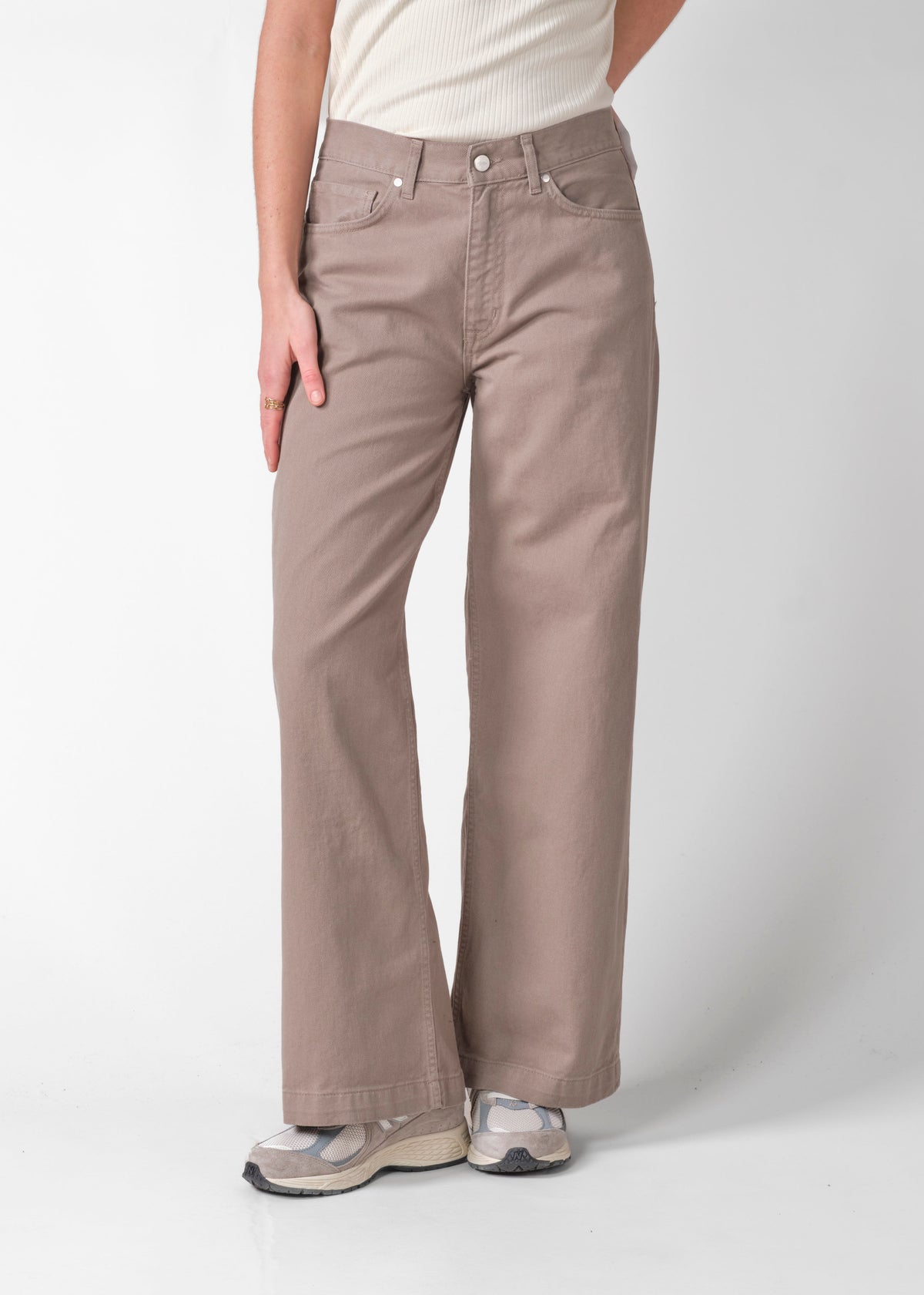 Klitmøller Collective ApS Amelia pants GOTS Pants Cashew