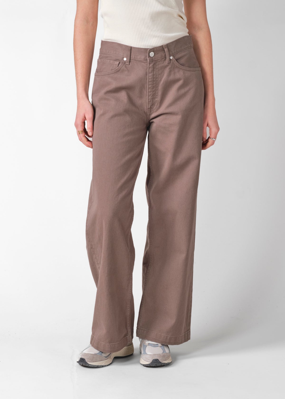 Klitmøller Collective ApS Amelia pants GOTS Pants Taupe