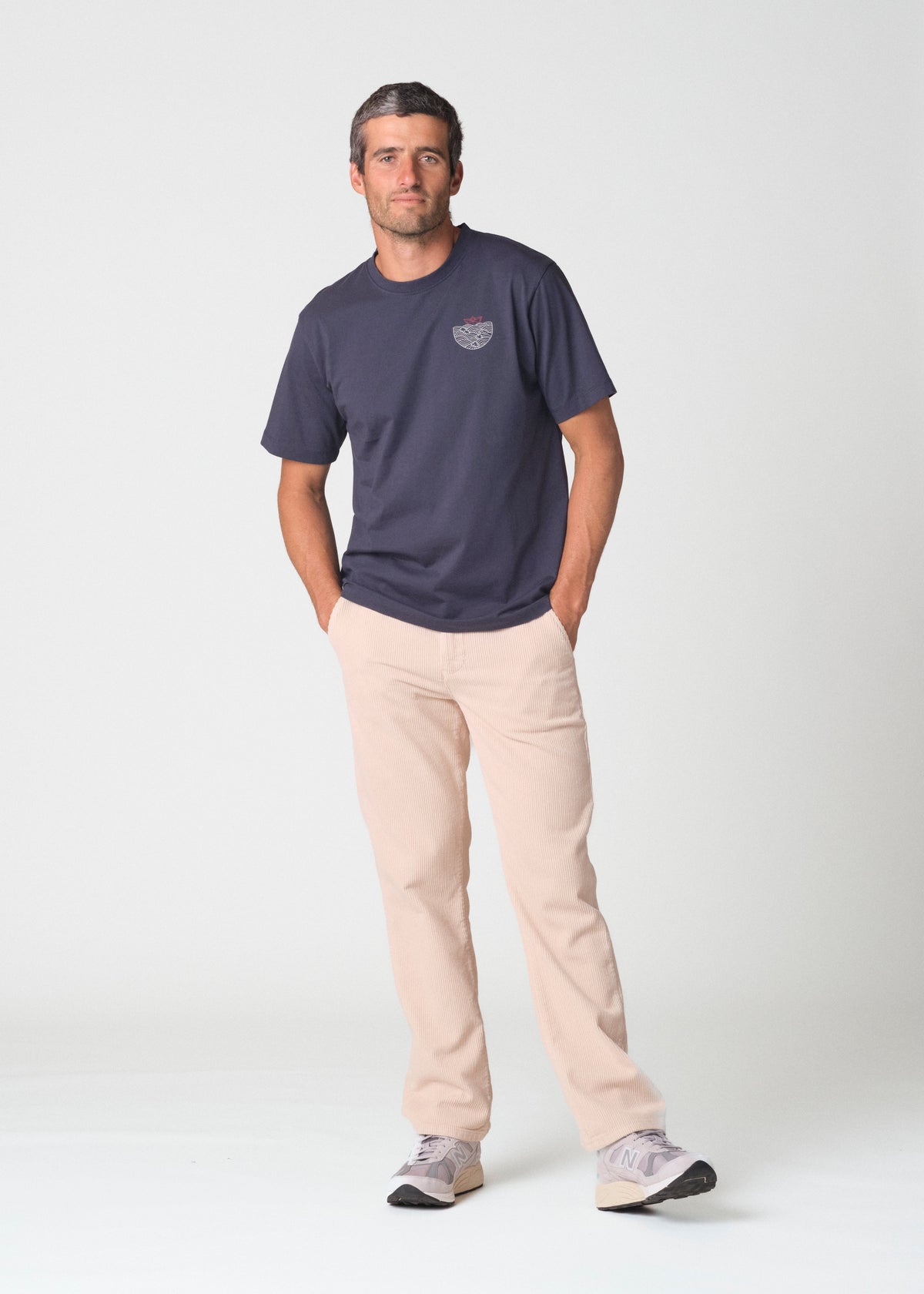Klitmøller Collective ApS Baldur tee OCS T-Shirts Navy