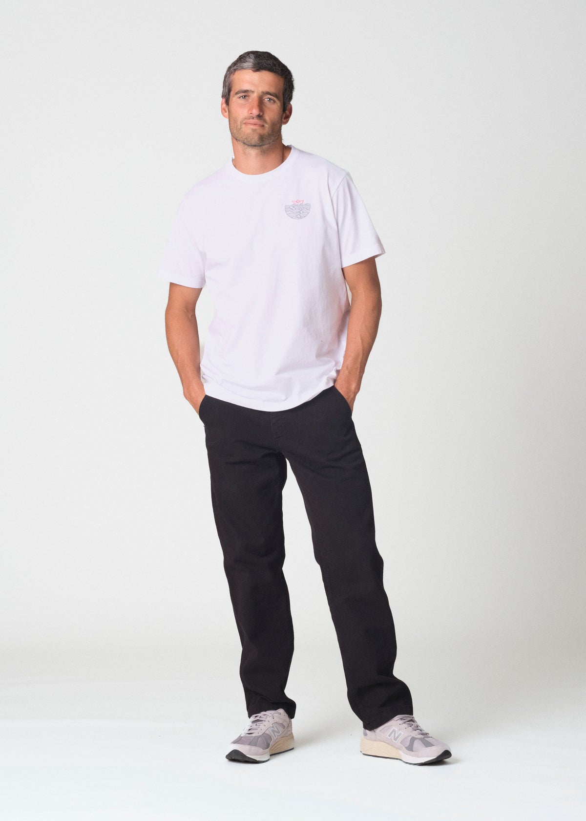 Klitmøller Collective ApS Baldur tee OCS T-Shirts White