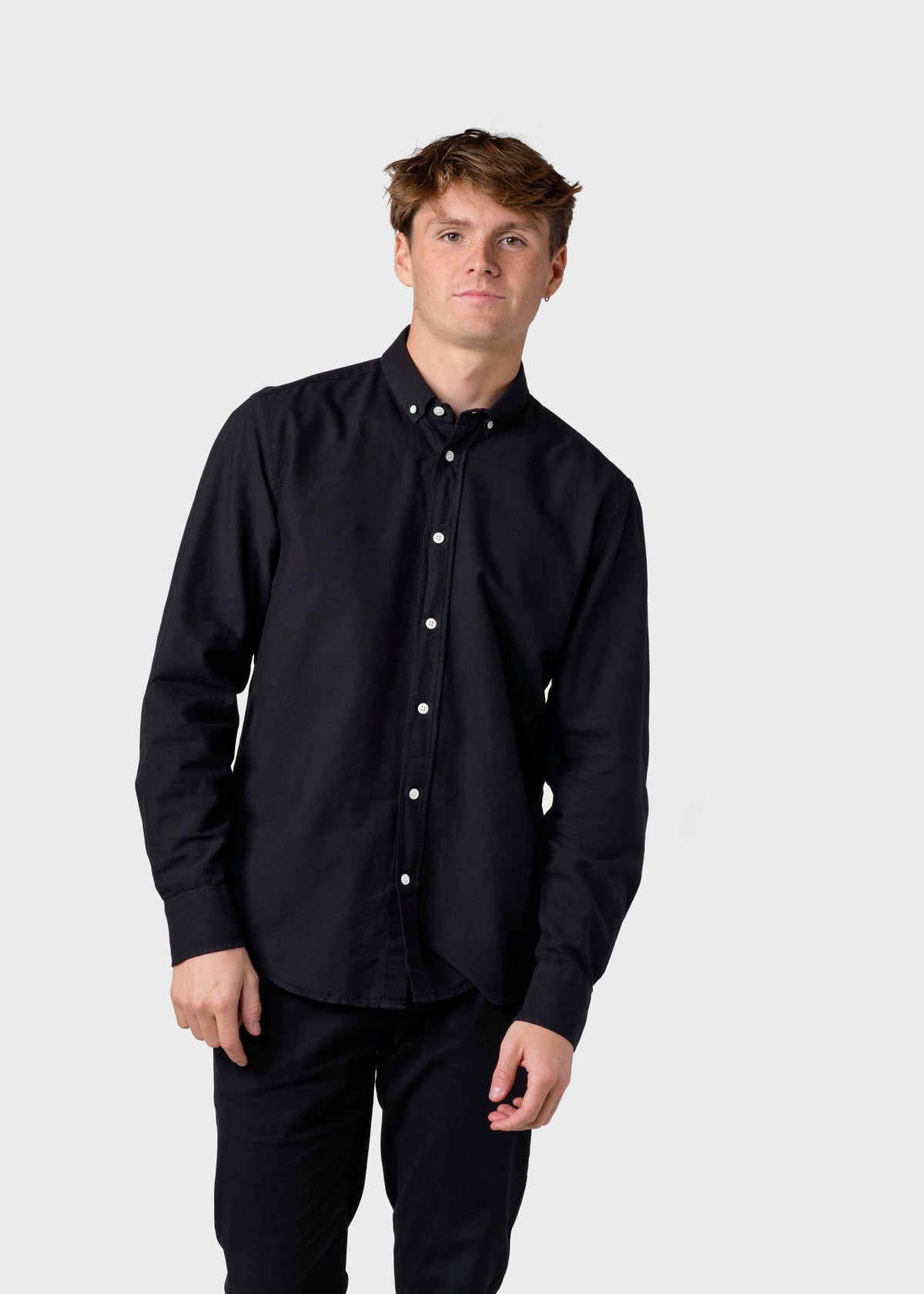 Klitmøller Collective ApS Basic shirt GOTS Shirts Black