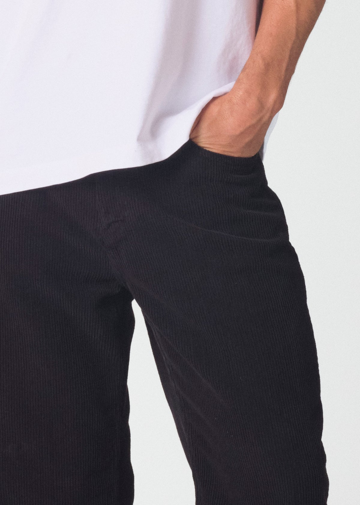 Klitmøller Collective ApS Bastian cord pants GOTS Pants Black