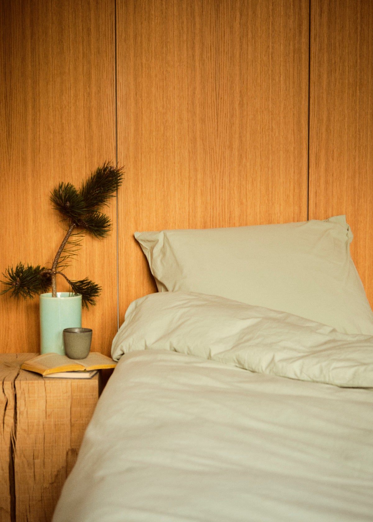 Klitmøller Collective Home Bed set - Plain - 140 x 200 + 60 x 70 Textiles Sage