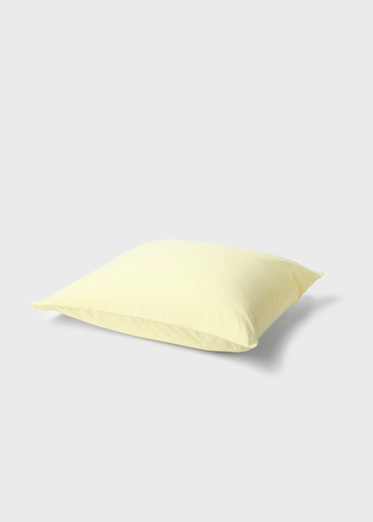 Klitmøller Collective Home Bed set - Plain - 140 x 220 + 80 x 80 Textiles Lemon sorbet
