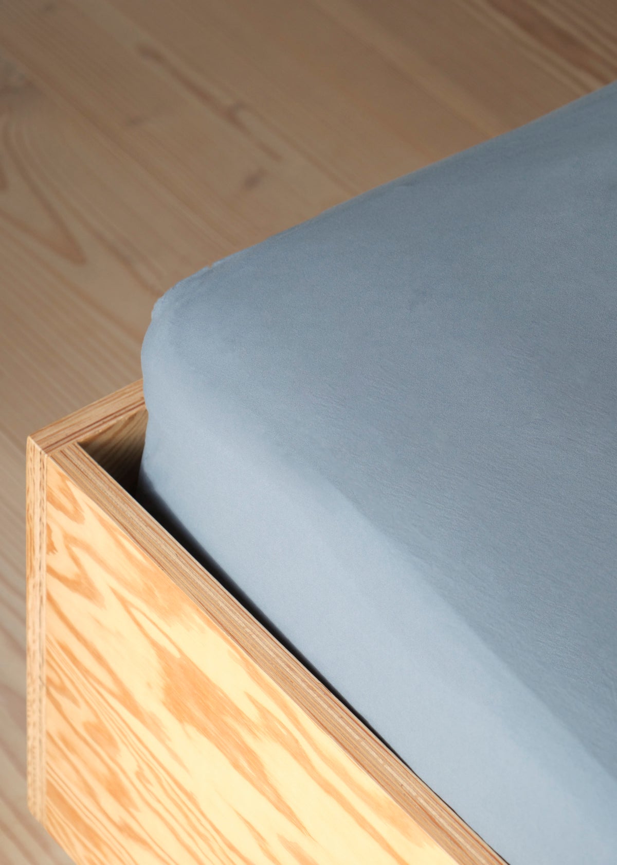 Klitmøller Collective Home Bed sheet 180 x 200 x 30 Textiles Light blue
