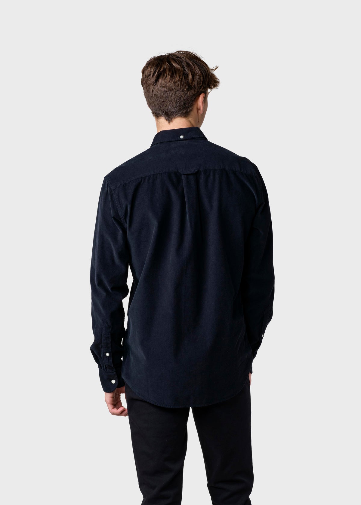 Klitmøller Collective ApS Benjamin corduroy shirt Shirts Navy