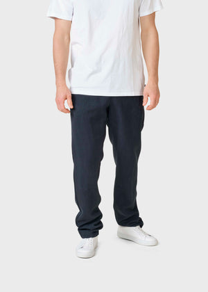 Klitmøller Collective ApS Birger Lyocell pants Pants Navy