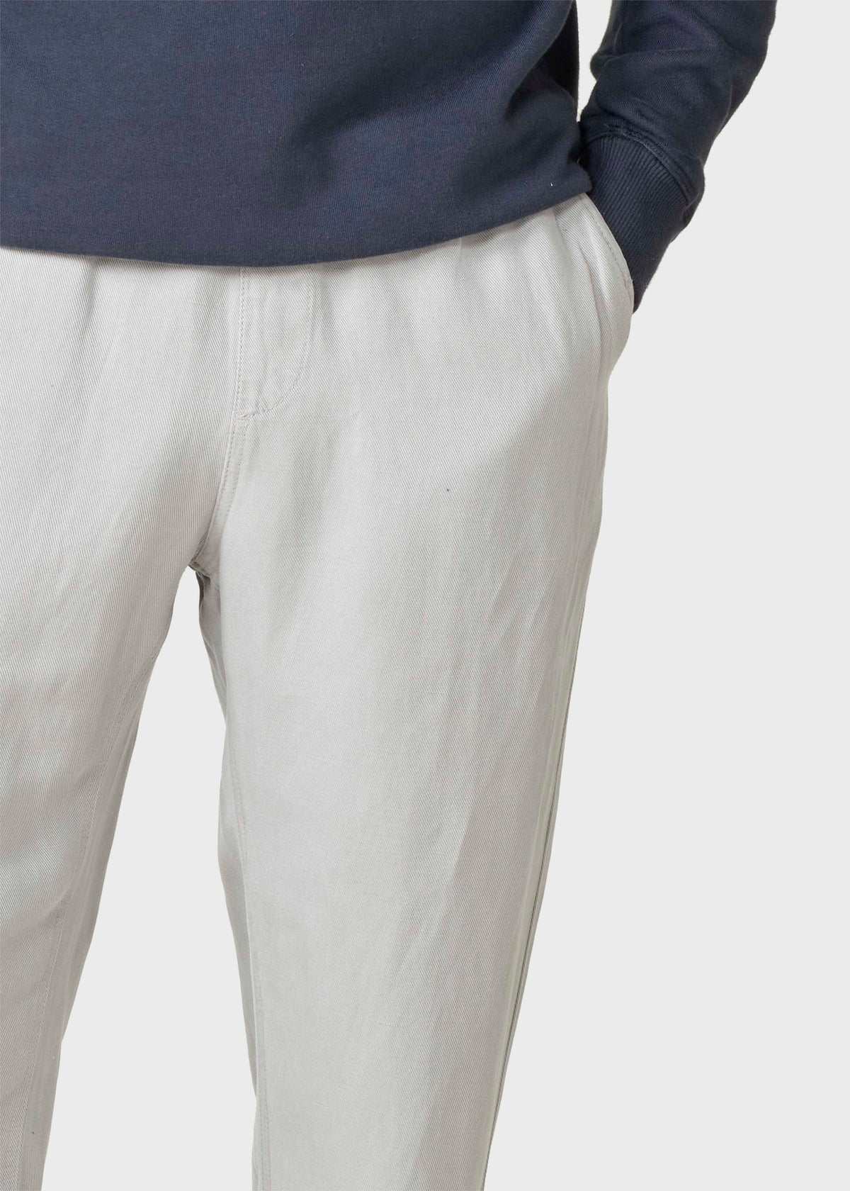 Klitmøller Collective ApS Birger Lyocell pants Pants Pastel grey