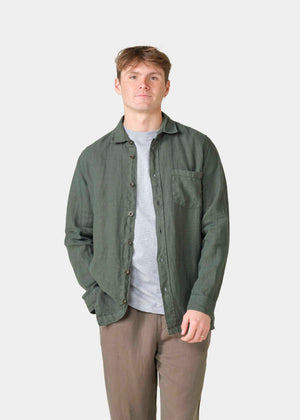 Klitmøller Collective ApS Birger shirt Shirts Olive