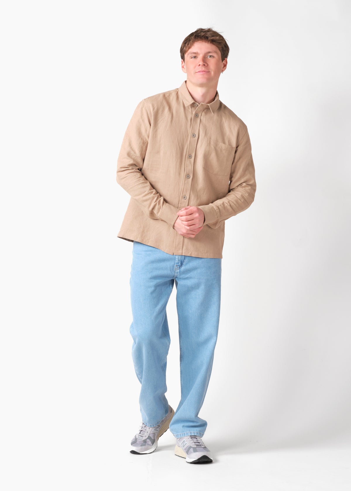 Klitmøller Collective ApS Birger shirt OCS Shirts Cashew