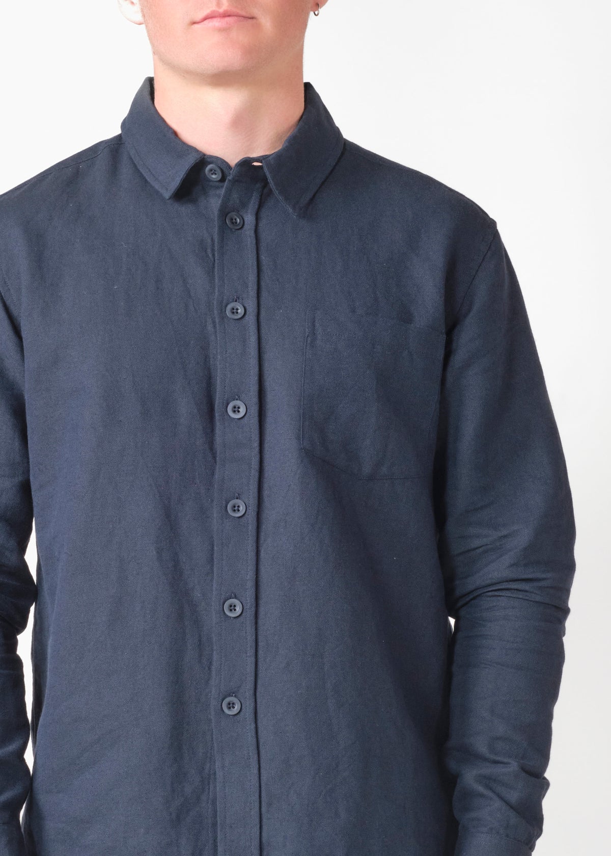 Klitmøller Collective ApS Birger shirt OCS Shirts Navy