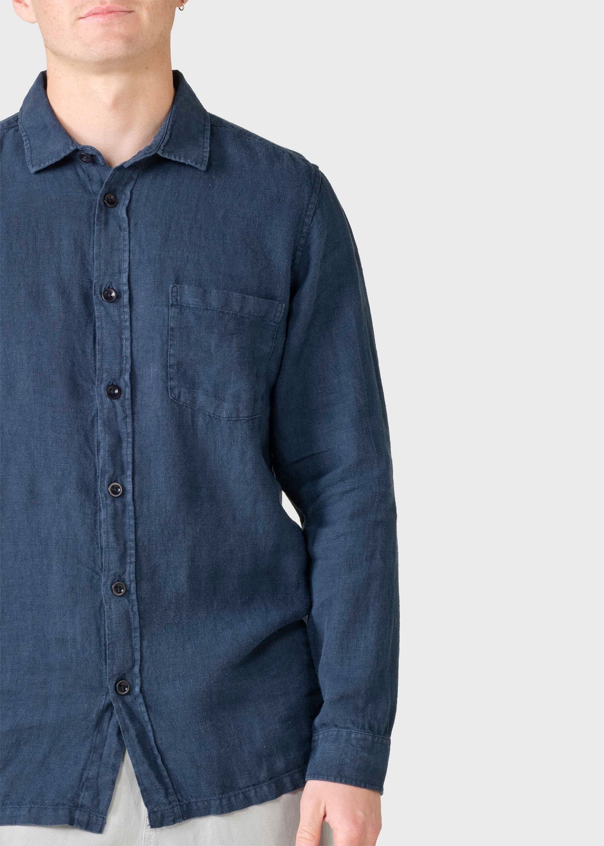 Klitmøller Collective ApS Birger shirt OCS Shirts Navy