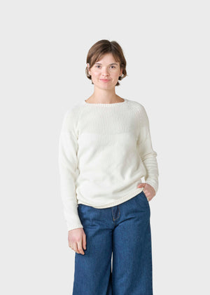 Klitmøller Collective ApS Carol knit  Knitted sweaters Cream