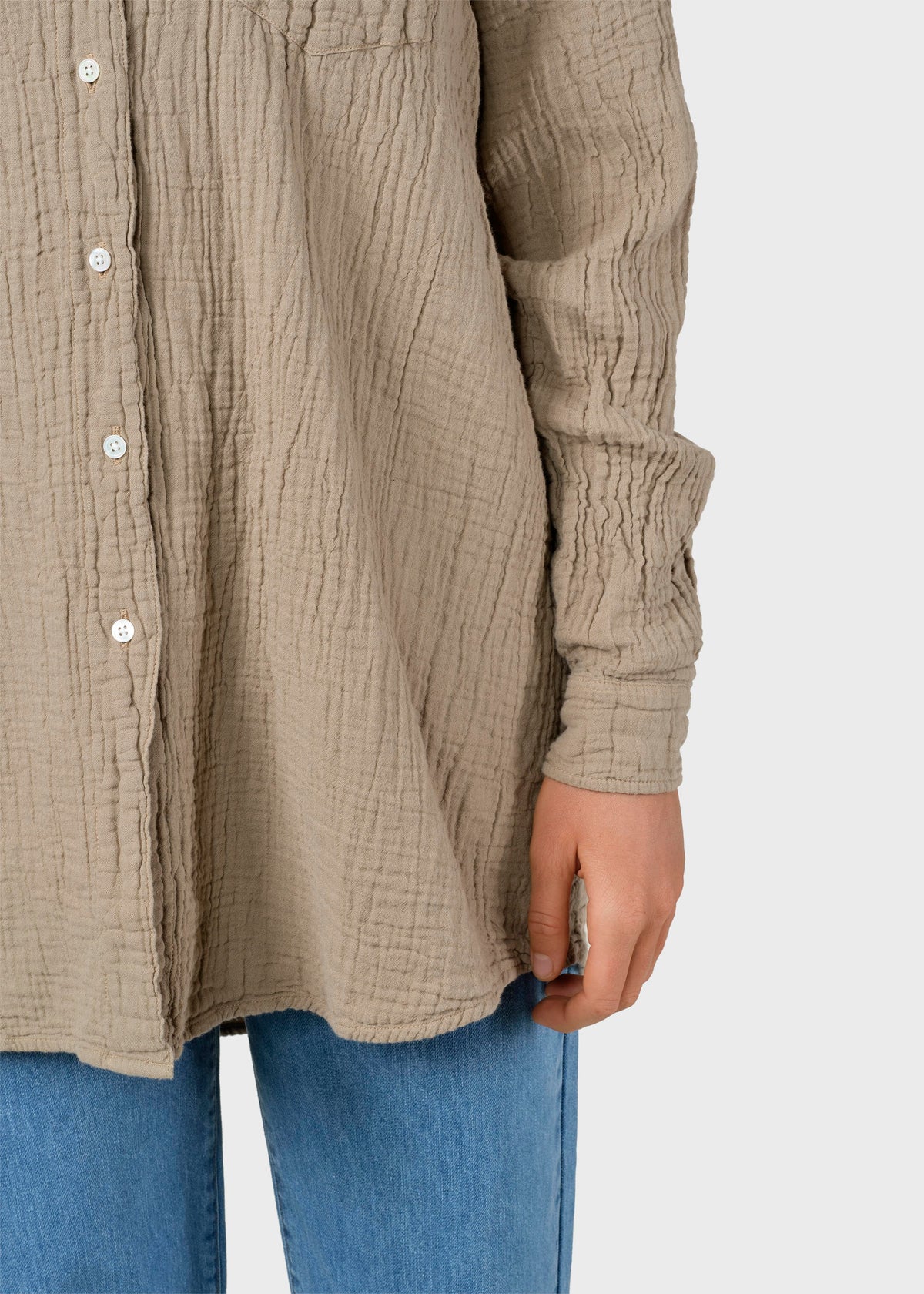 Klitmøller Collective ApS Dahlia shirt Shirts Sand