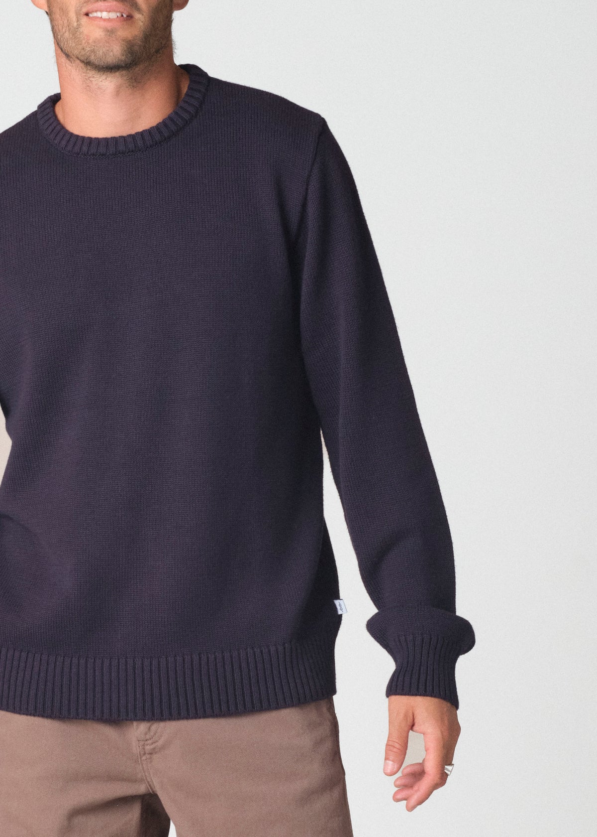 Klitmøller Collective ApS Dylan Knit Knitted sweaters Navy