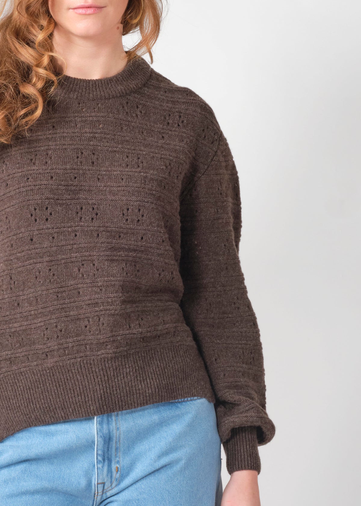 Klitmøller Collective ApS Elena knit Knitted sweaters Taupe