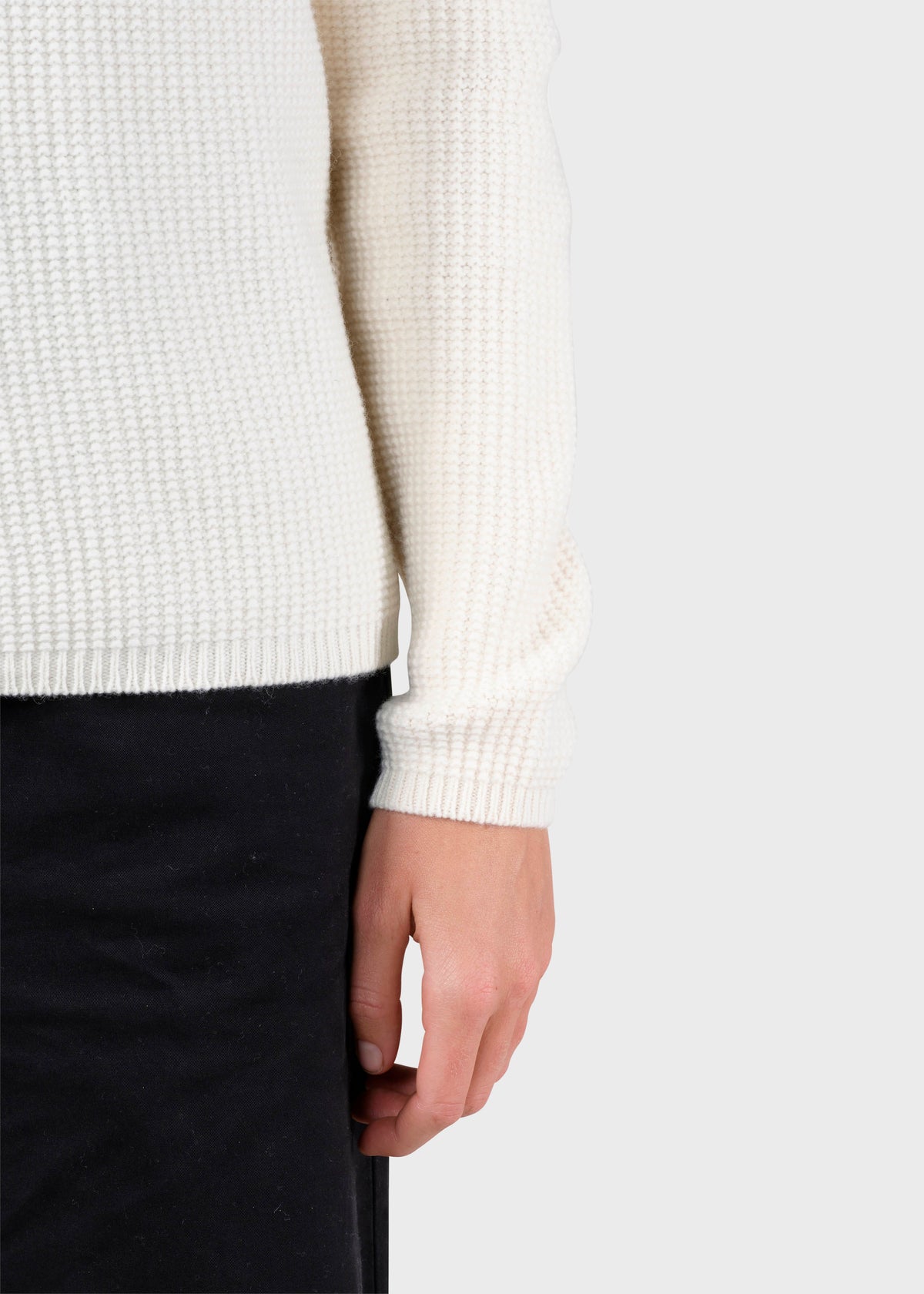 Klitmøller Collective ApS Fenja Knit Knitted sweaters Cream