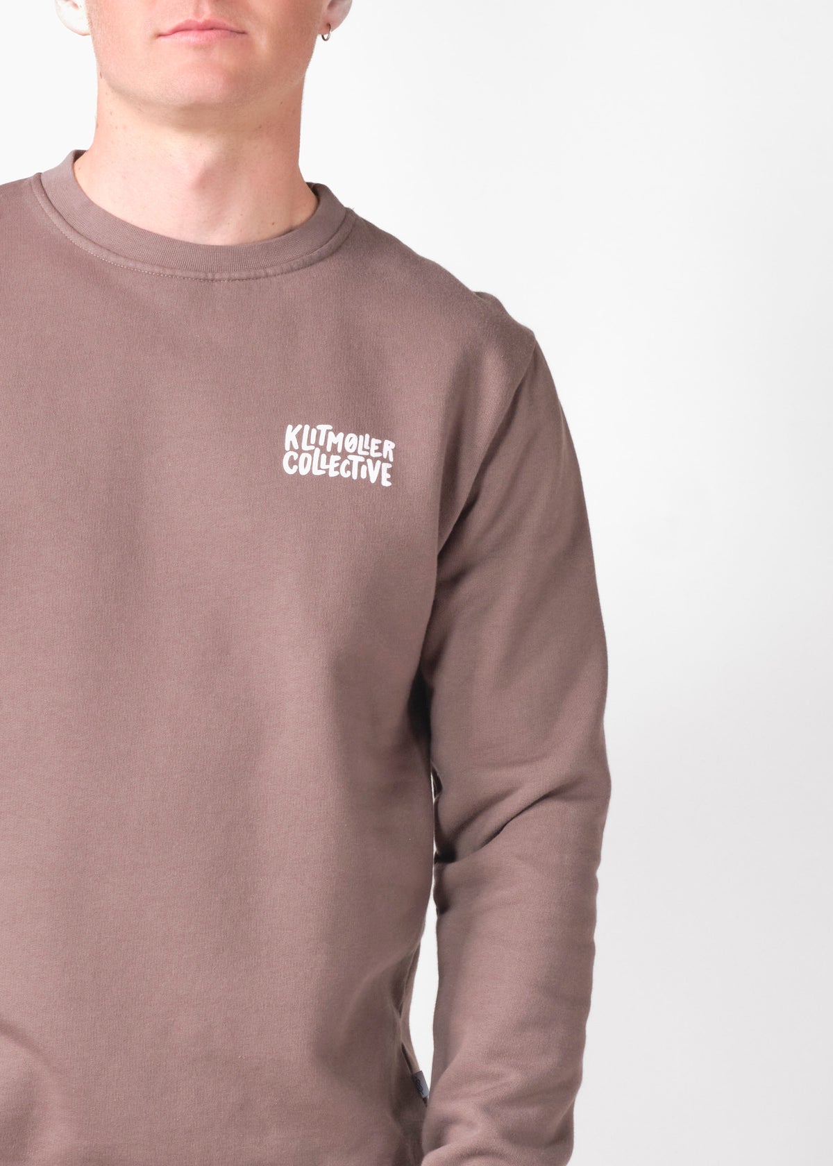 Klitmøller Collective ApS Finn sweat OCS Sweatshirts Taupe