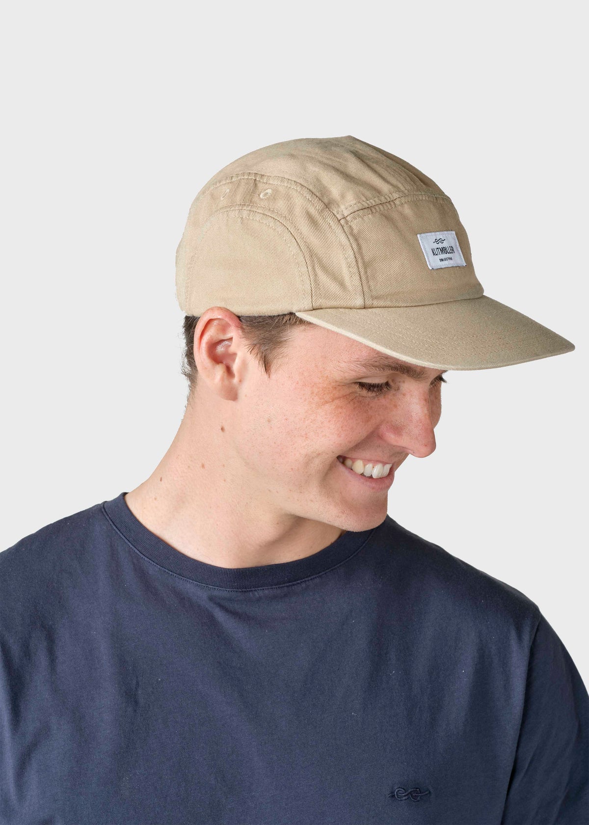 Klitmøller Collective ApS Five panel cap Caps Sand
