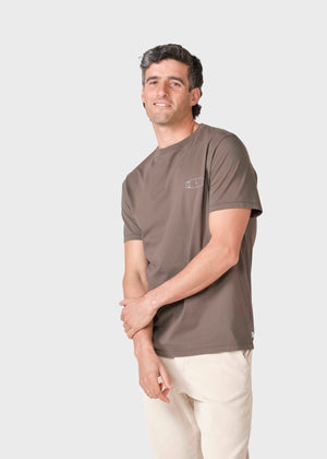 Klitmøller Collective ApS Foster tee T-Shirts Taupe