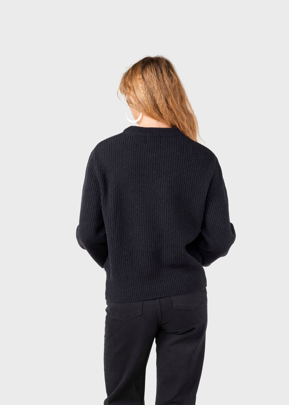 Klitmøller Collective ApS Gerda knit Knitted sweaters Black