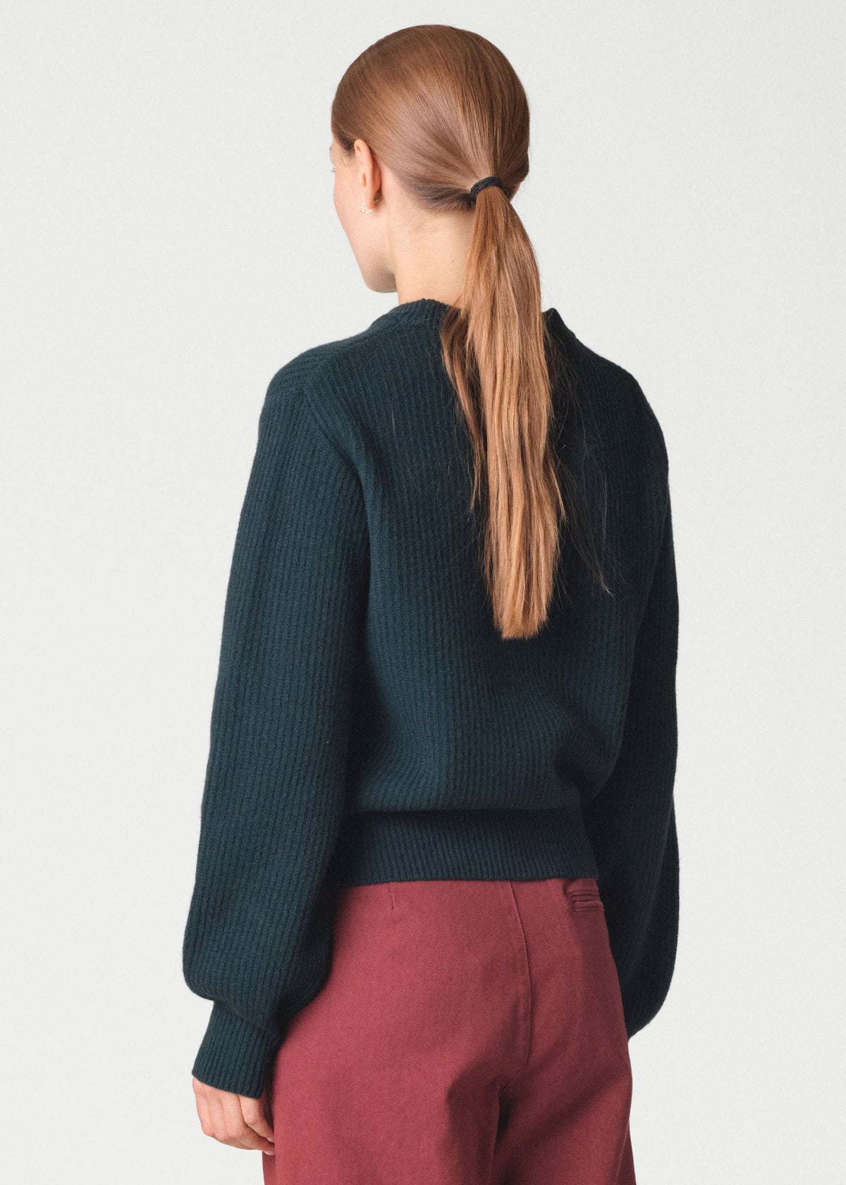 Klitmøller Collective ApS Gerda knit Knitted sweaters Moss Green