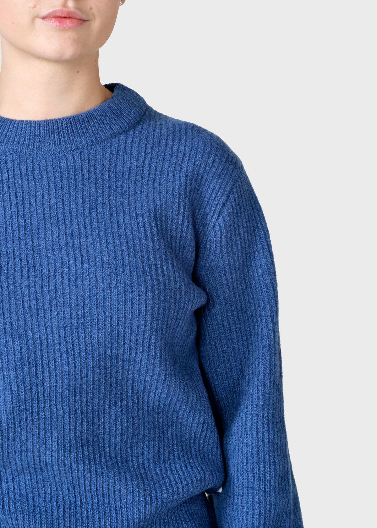 Klitmøller Collective ApS Gerda knit Knitted sweaters Ocean
