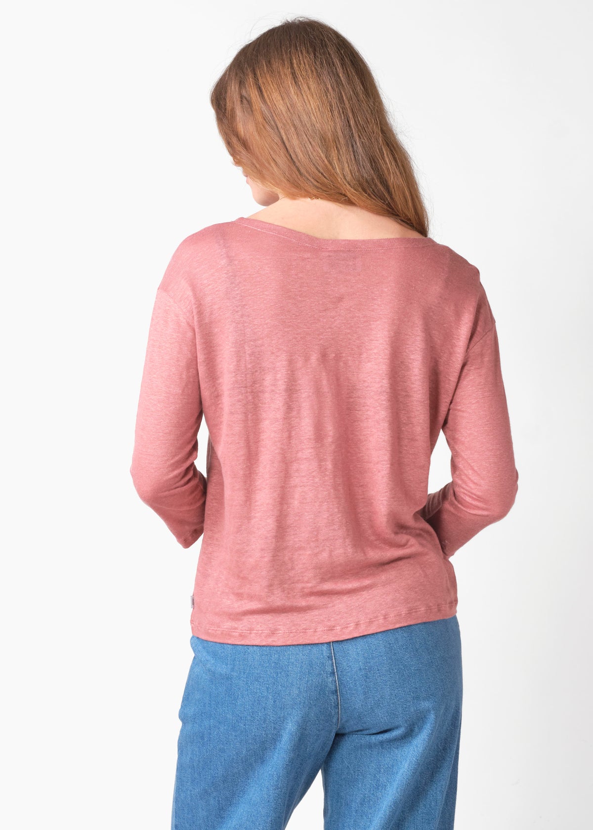 Klitmøller Collective ApS Gudrun LS tee T-Shirts Faded rose