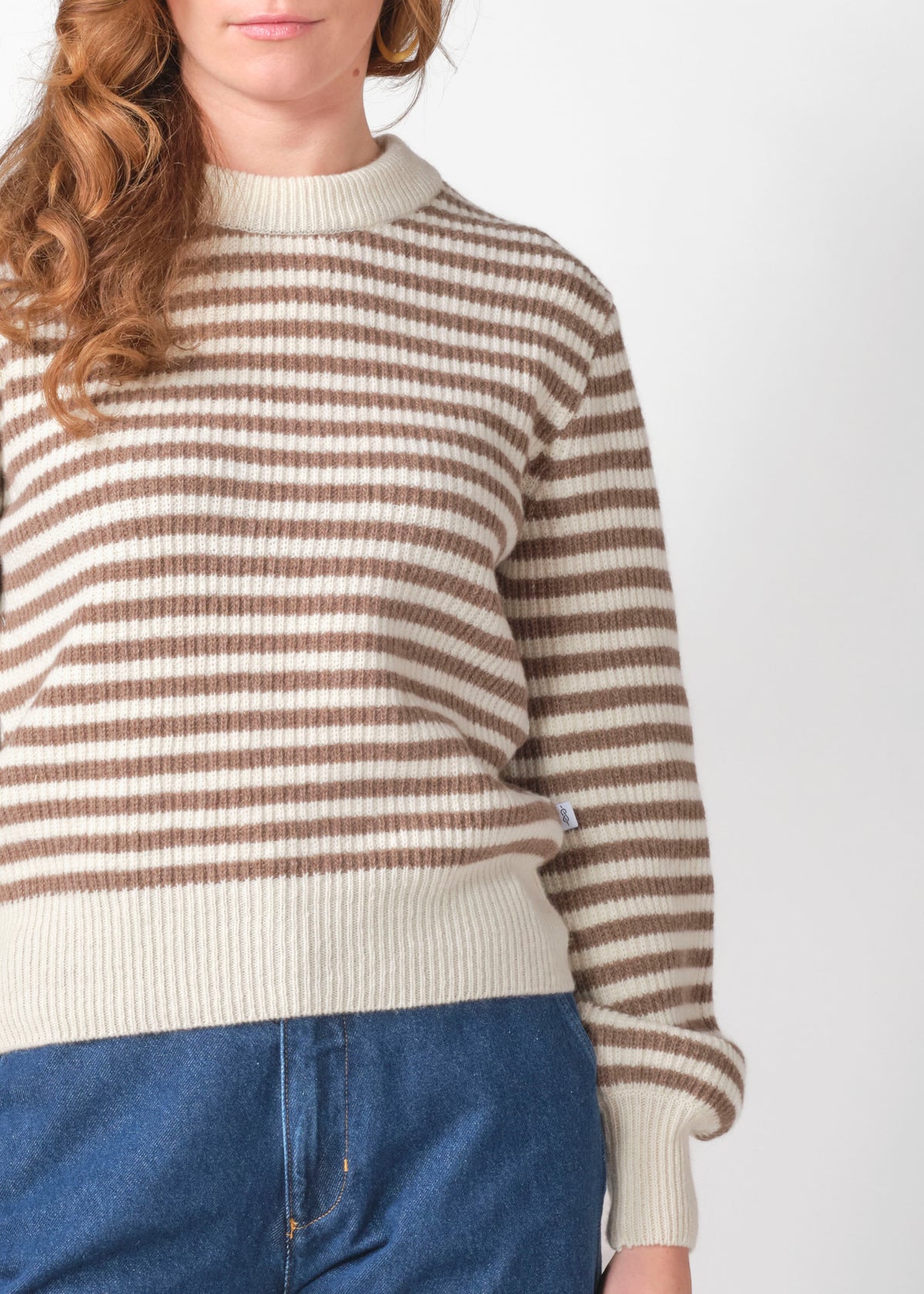 Klitmøller Collective ApS Gunilla knit Knitted sweaters Cream/cashew