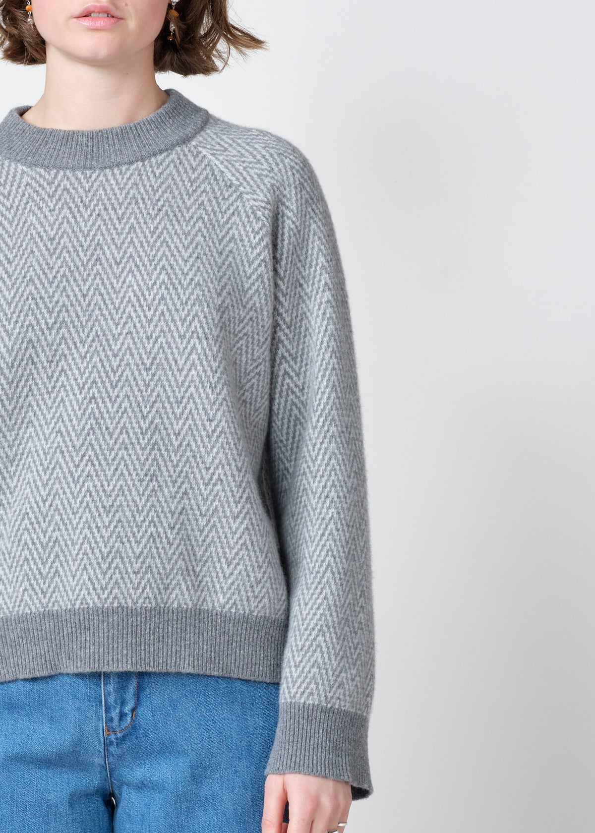 Klitmøller Collective ApS Hanne knit Knitted sweaters Grey tones