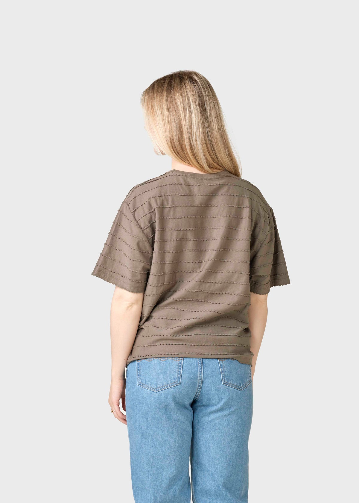 Klitmøller Collective ApS Harper tee OCS T-Shirts Taupe