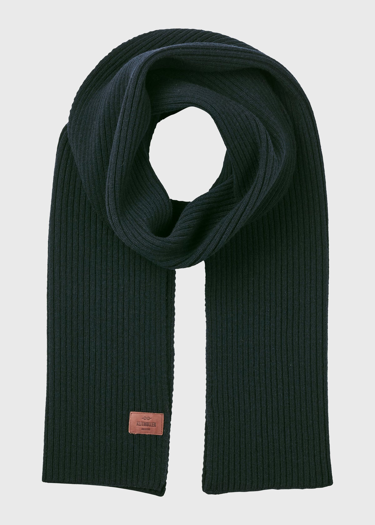 Klitmøller Collective ApS Heavy rib scarf Scarfs Olive