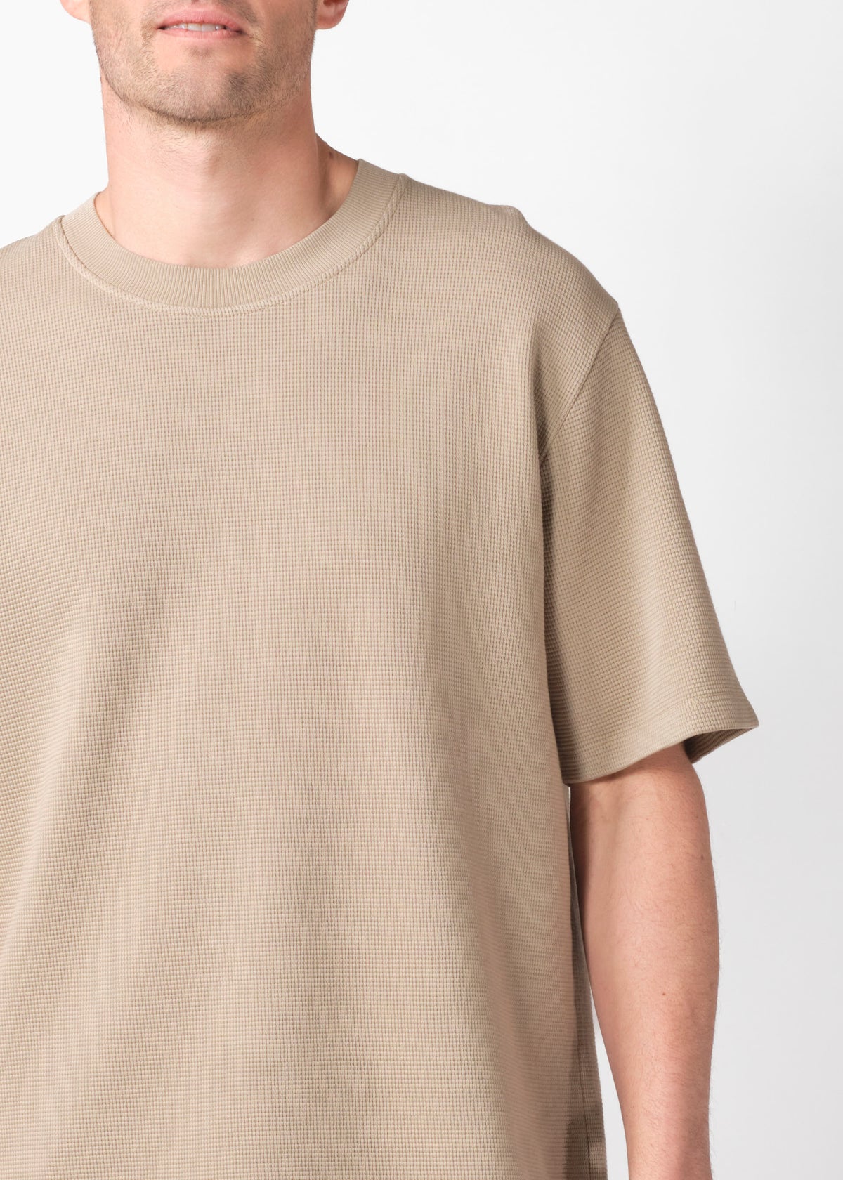 Klitmøller Collective ApS Hudson tee OCS T-Shirts Cashew