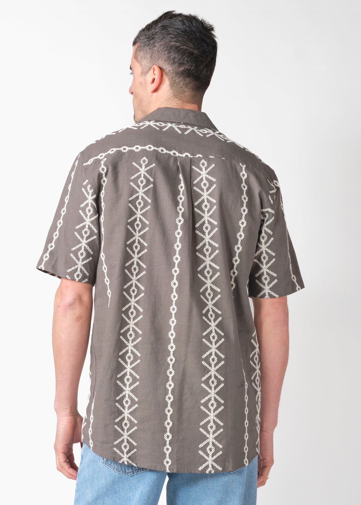 Klitmøller Collective ApS Jan S/S shirt Shirts Taupe