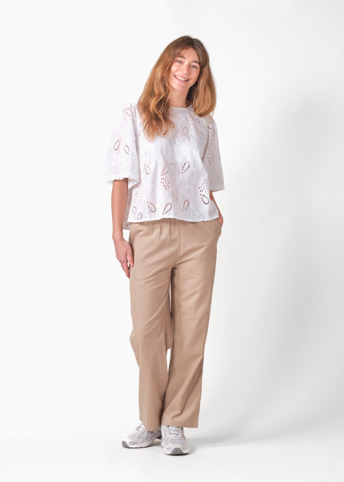 Klitmøller Collective ApS Jen pant OCS Pants Cashew