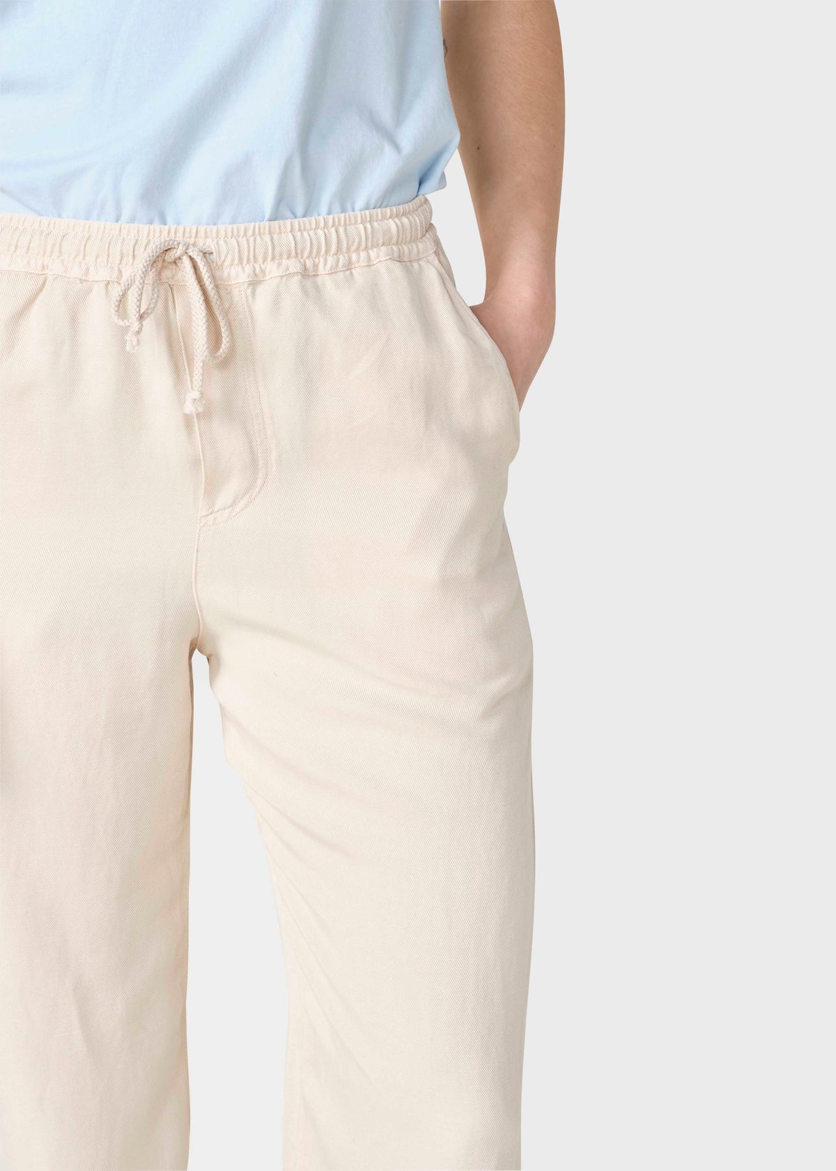 Klitmøller Collective ApS Jennifer lyocell pants Pants Pastel sand