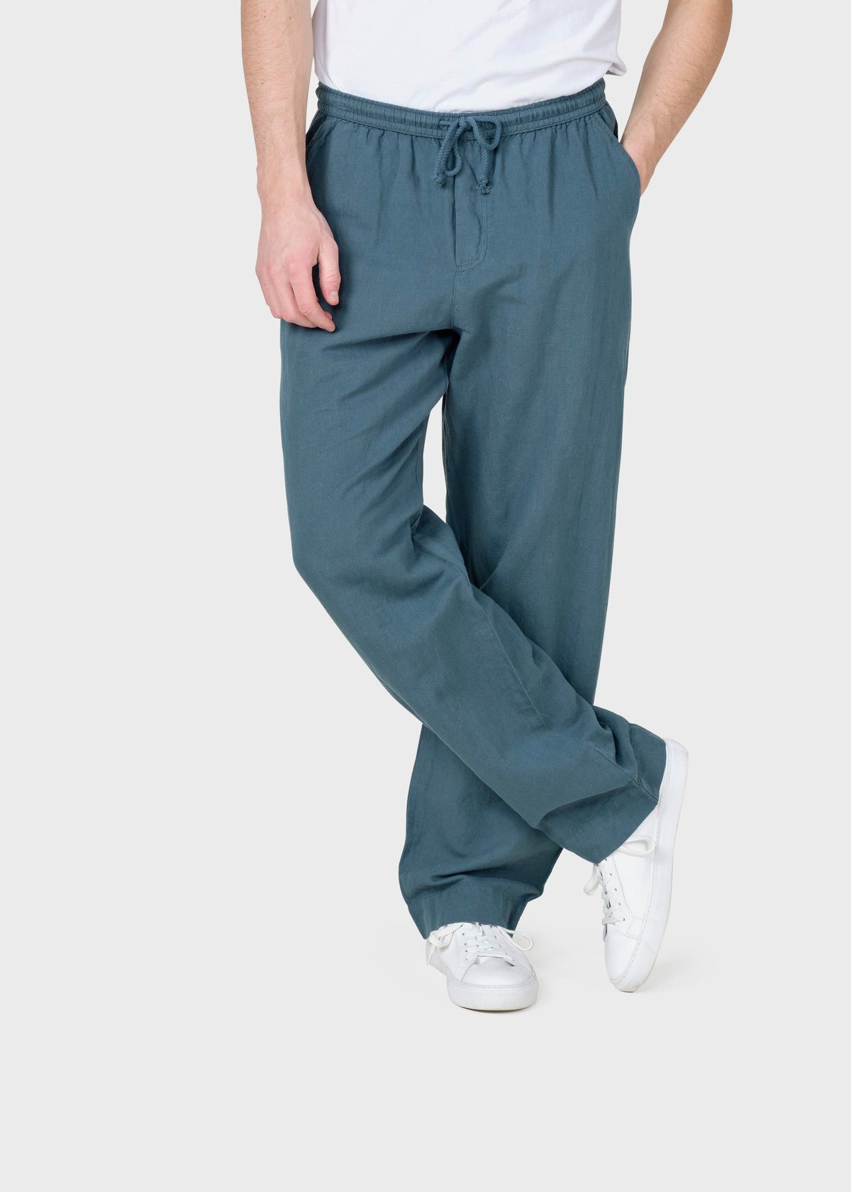 Klitmøller Collective ApS Jens linen pants Pants Moss Green