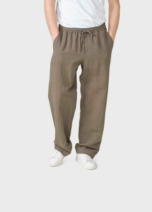 Klitmøller Collective ApS Jens linen pants Pants Taupe