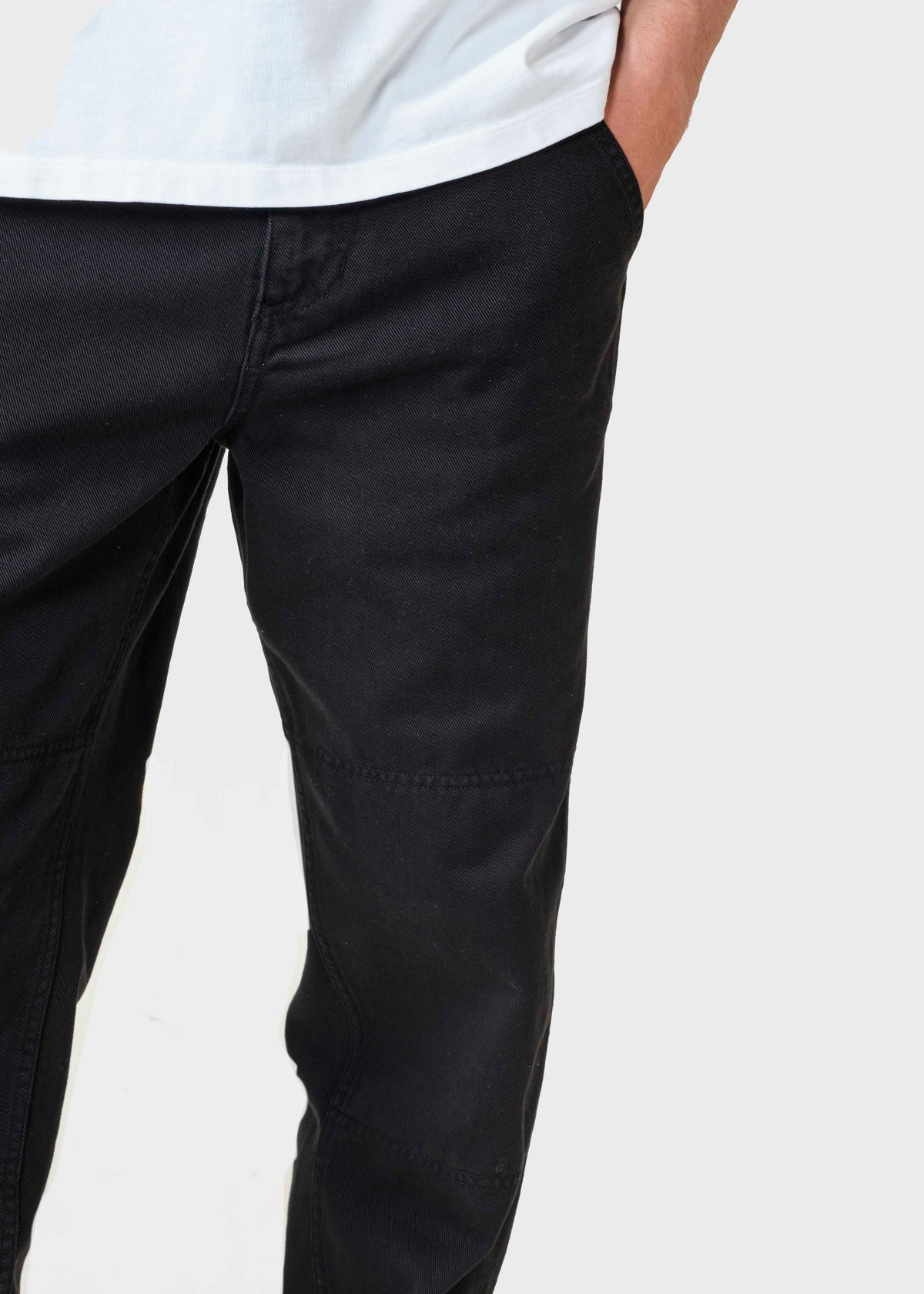 Klitmøller Collective ApS Jimmy twill pants Pants Washed black