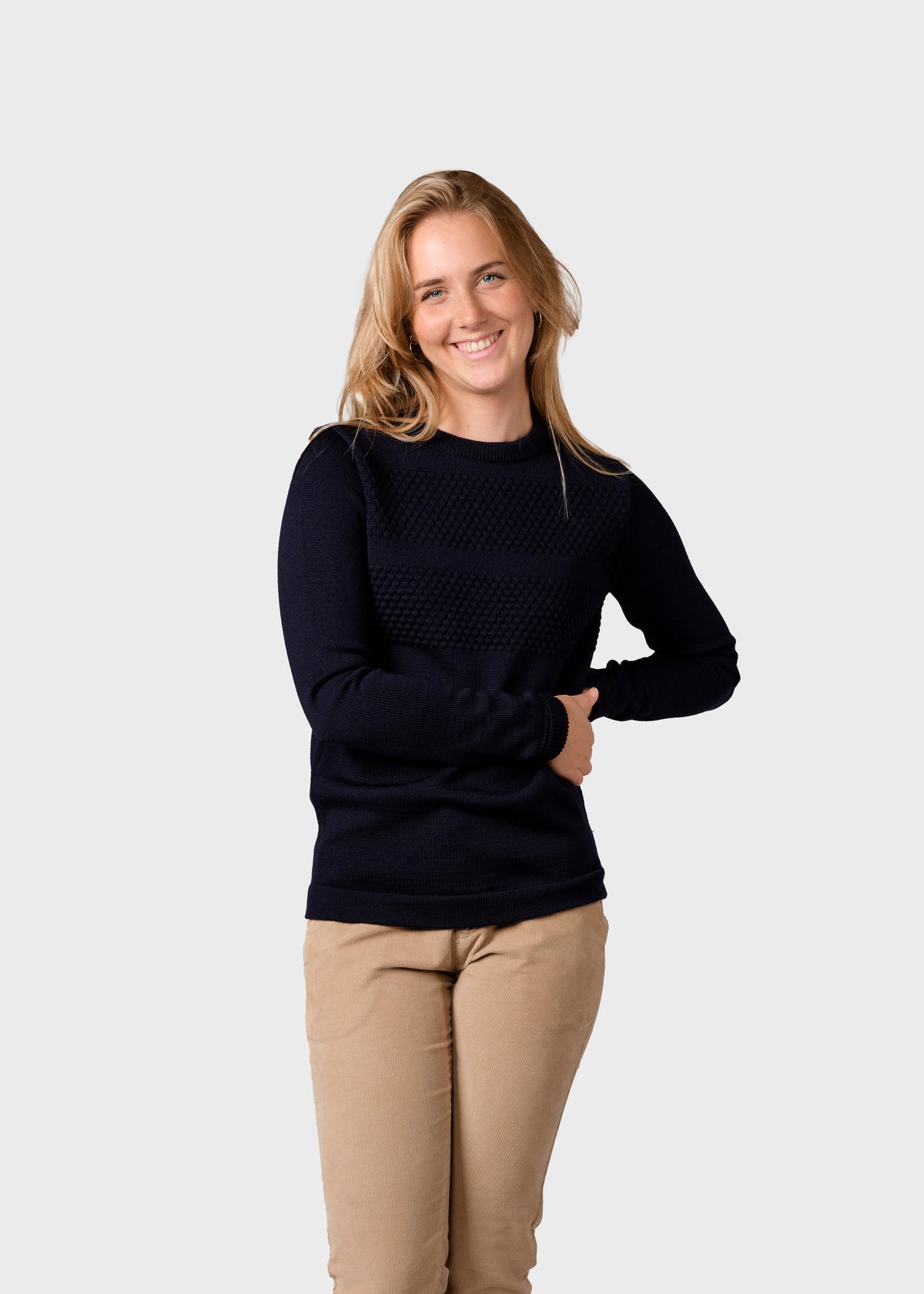 Klitmøller Collective ApS Johanne knit Knitted sweaters Black